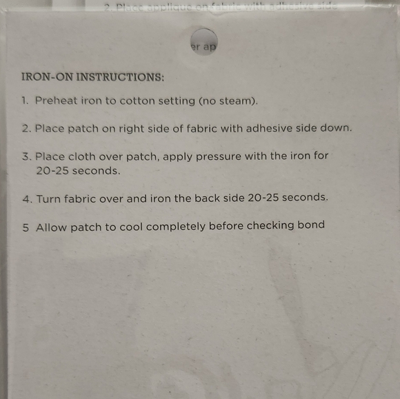 Sew Ology iron-on appliqués - Picture 7 of 7